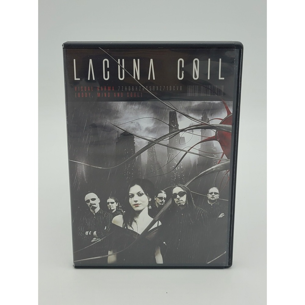 Lacuna Coil Visual Karma Body Mind And Soul DVD 2008 2-Disc Set VG